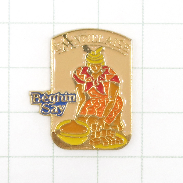 ★DKG★ PINS ピンズ フランス 雑貨 ピン ピンバッチ ピンバッジ ピンバッヂ フランスピンズ P205 Beghin say ベギャン・セ ベギャンセ拍卖