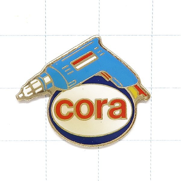 DKG★ PINS ピンズ ピンバッチ ピンバッジ ピンバッヂ P1959 cora コラ レストラン スーパー スーパーマーケット 電動ドリル拍卖