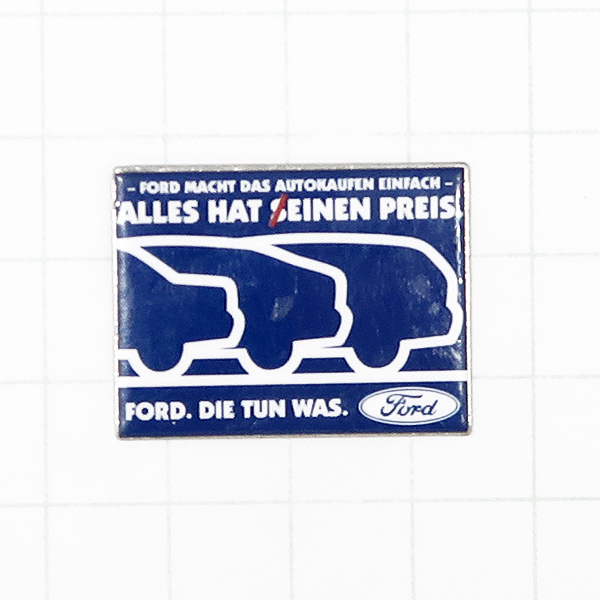 DKG★ PINS ピンズ フランス 雑貨 ピンバッチ ピンバッジ ピンバッヂ P730 ALLES HAT SEINEN PREIS FORD フォード 自動車 車 工場拍卖