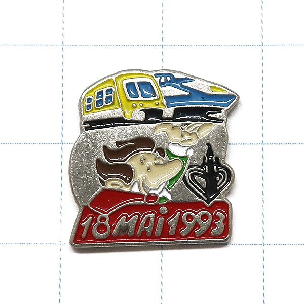 DKG★ PINS ピンズ ピンバッチ ピンバッジ ピンバッヂ P2235 18 MAi 1993 フランス 1993年5月18日 パリ-リール TGV ラインの開通拍卖