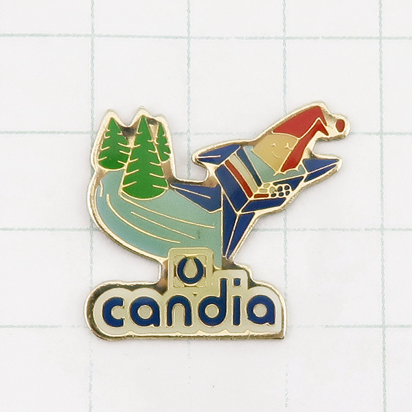 DKG★ PINS ピンズ ピンバッチ ピンバッジ ピンバッヂ フランス P1043 candia 乳製品 乳製品会社 カンディア チーズ拍卖