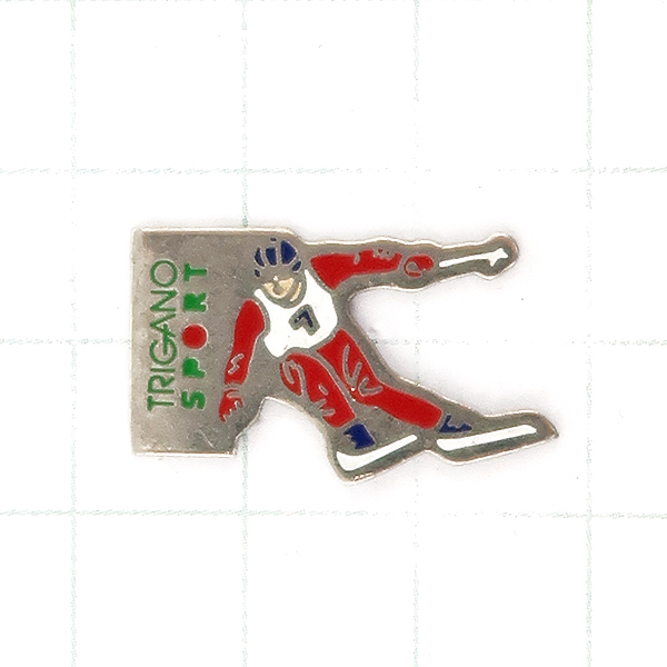 DKG★ PINS ピンズ ピンバッチ ピンバッジ ピンバッヂ フランス P1111 TRIGANO SPORT トリガノ スポーツ スキー 選手 モーグル アルペン拍卖