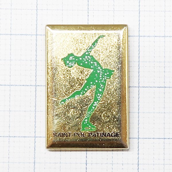DKG P2867★ PINS ピンズ ピンバッチ ピンバッジ ピンバッヂ SAINT-POL PATINAGE フィギュア スケート フィギュアスケート 雪拍卖