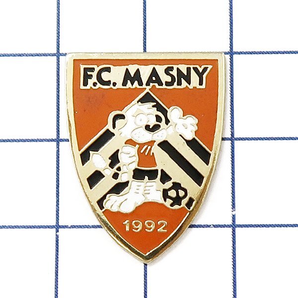 DKG★ PINS ピンズ ピンバッチ ピンバッジ ピンバッヂ P2416 F.C. MASNY 1992 マスニー FCマスニー サッカー クラブ拍卖