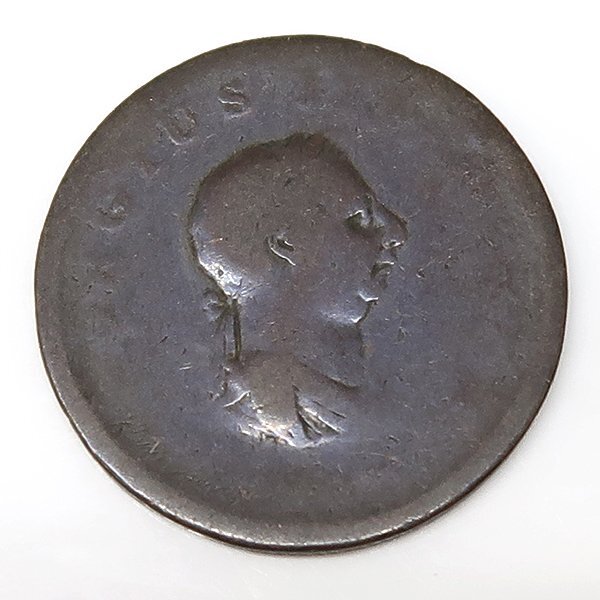 DKG★送料無料 coin665★ 外国古銭 1807年 イギリス ハーフペニー 銅貨 ジョージ3世 貨幣 硬貨 コイン イギリス銅貨 1/2ペニー拍卖