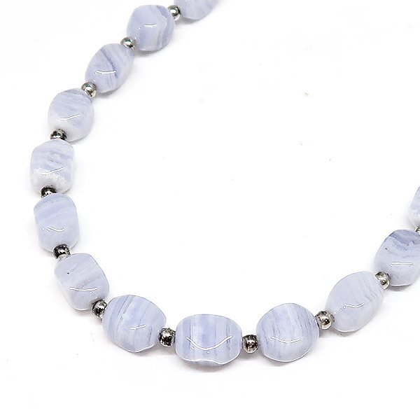 DKG★送料無料 BNS107★ 天然石 紫 縞瑪瑙 メノウ アゲート 連 ネックレス 約54cm 縞瑪瑙ネックレス パープル アゲートネックレス拍卖