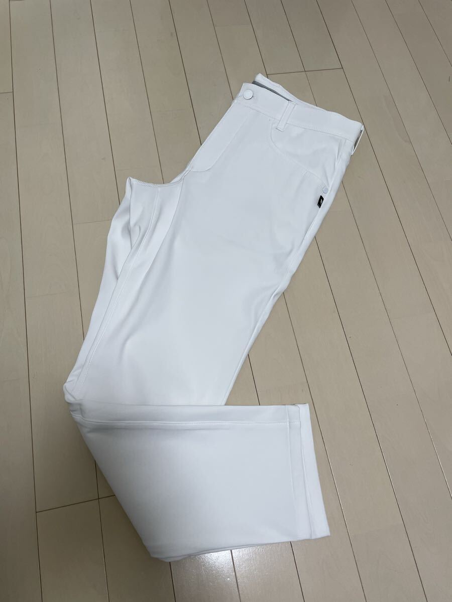 ニューバランス ゴルフ スリムロングパンツ メンズ 012-4231003 M 白 NEW BALANCE 拍卖