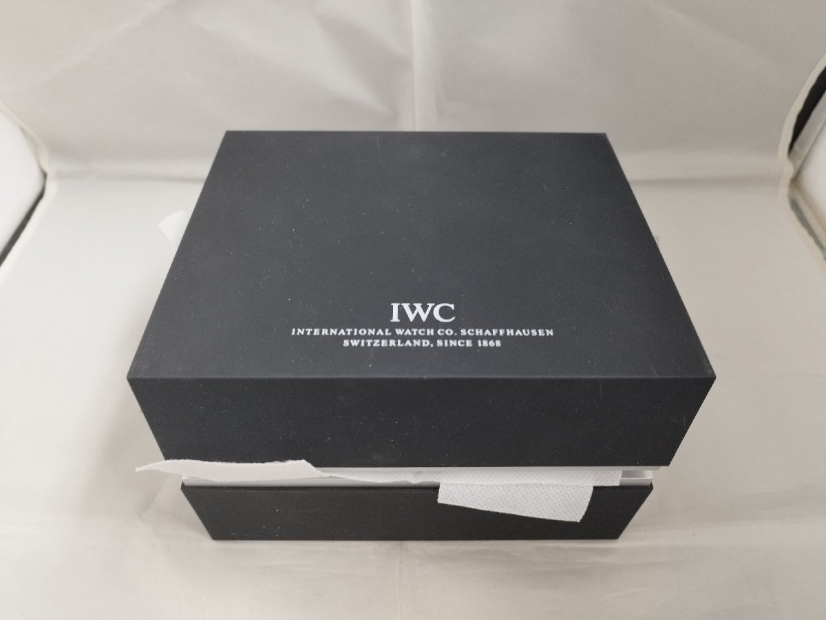箱のみ IWC 腕時計ボックス 未使用 長期保管品 経年劣化箇所あり 段ボール・内箱 税別 送料別 純正 IWC SCHAFFHAUSEN拍卖
