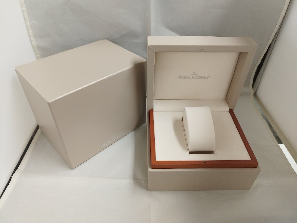 箱のみ JAEGER-LECOULTRE 腕時計ボックス ルクルト 未使用 長期保管品 外箱・内箱 税別 送料別 純正拍卖
