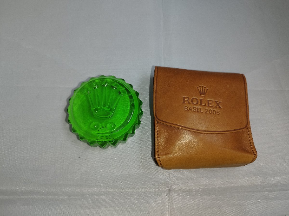 【時計王】ROLEX ロレックス ノベルティ品 ガラス置物 バーゼル2006 未使用 SALVIATI イタリア製 税別 送料別拍卖