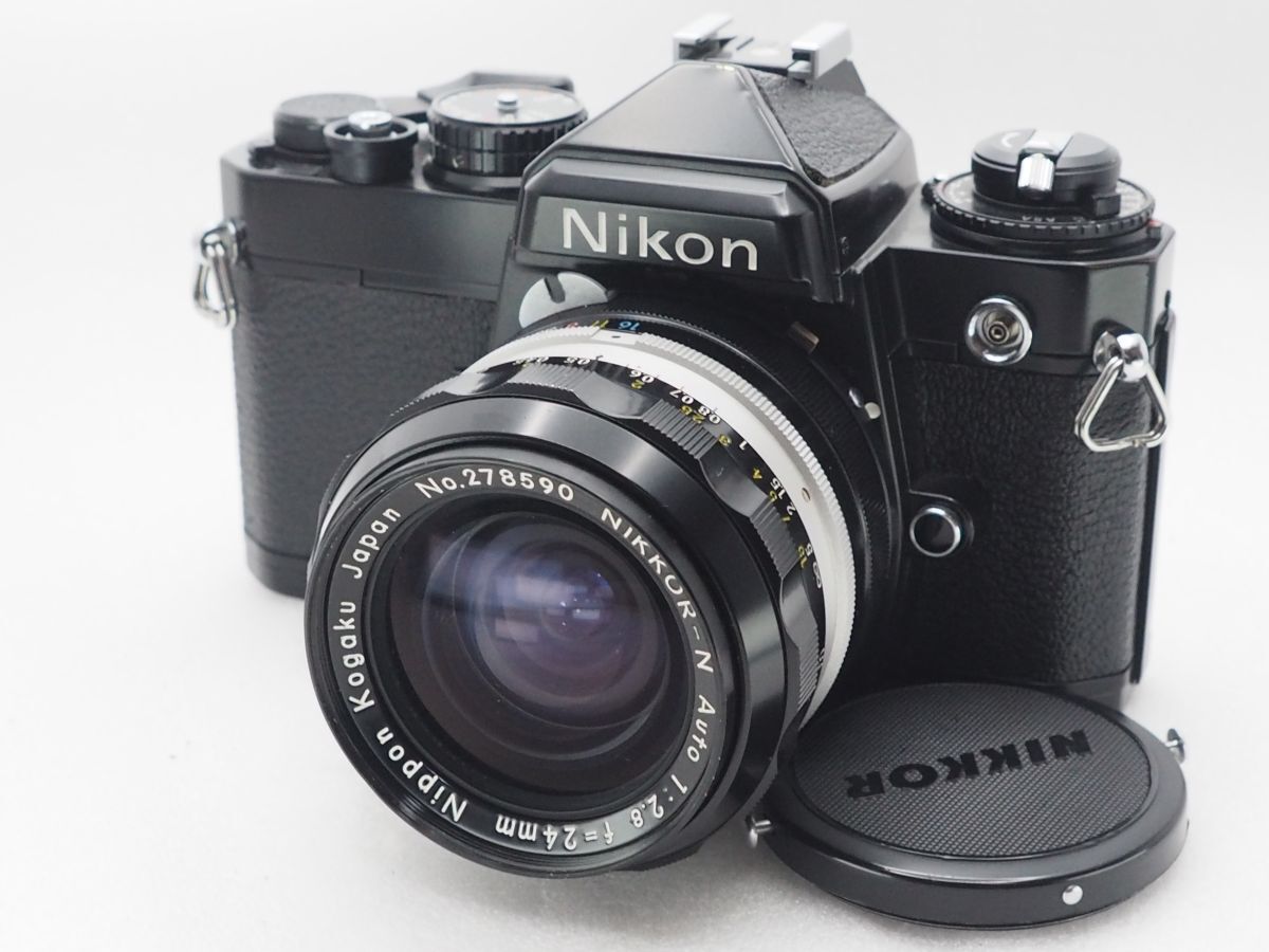 ★実用品★ NIKON ニコン FE (3196661) + NIKKOR-N Auto 24mm F2.8 (278590) ★動作OK★ k83拍卖