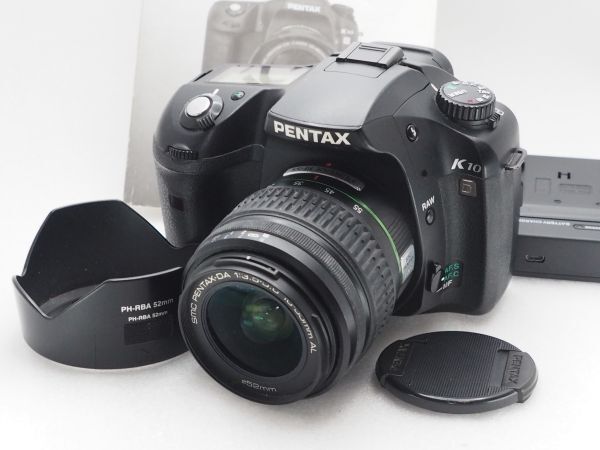 ★良品★ PENTAX ペンタックス K10D (2615160 L) + SMC PENTAX-DA 18-55mm F3.5-5.6 AL (5762407) ★動作OK★ k60拍卖