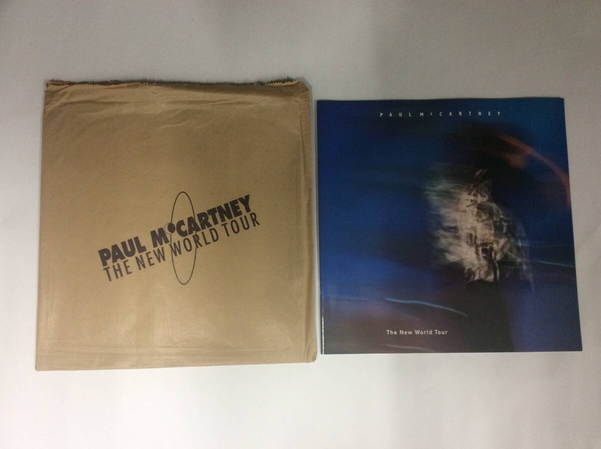ビートルズ☆パンフレット☆ポール マッカートニー☆THE NEW WORLD TOUR拍卖