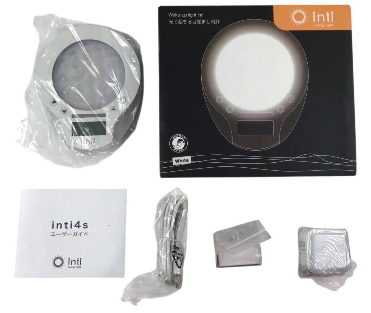 HY3640F moonmoon inti4s 光 目覚まし時計 ( ライト / アラーム ) めざまし時計 デジタル時計 (スマホ連動/ スヌーズ機能) 光目覚まし拍卖