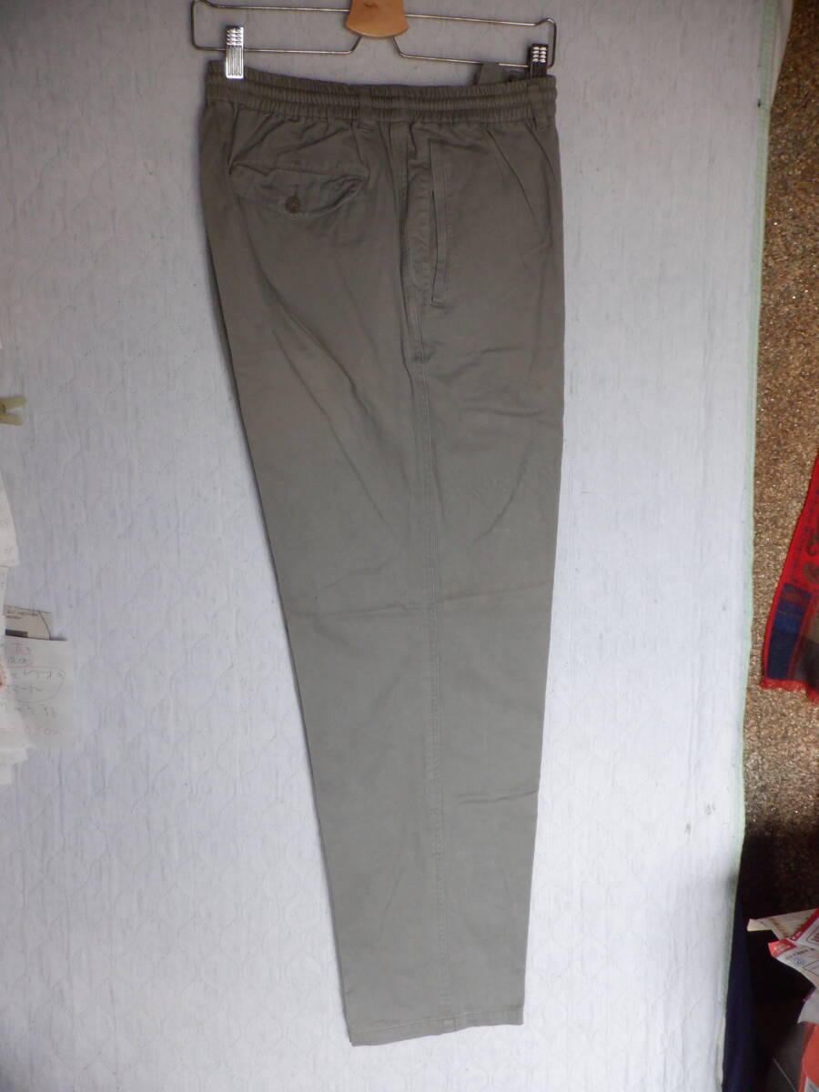 美濃屋(株) チノパン グレー 綿100% 厚手 ウエスト 84ー90cm 股下 77cm 拍卖