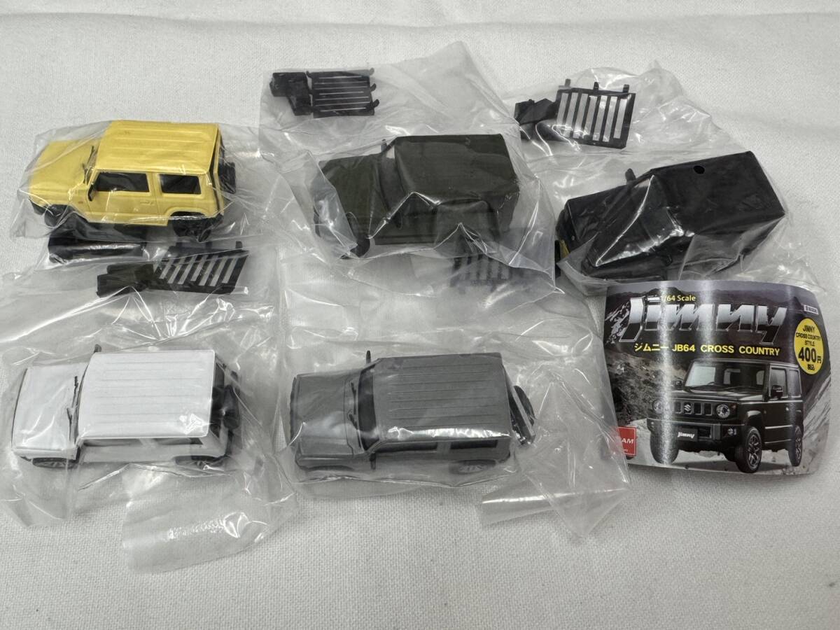 【即決・送料無料】1/64 SUZUKI JIMNNY ジムニー JB64 CROSS COUNTRY クロスカントリー 全5種セット拍卖