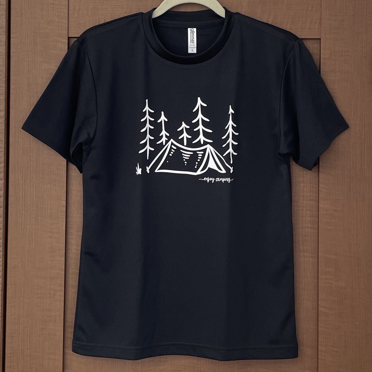 ドライ Tシャツ キャンプ Sサイズ メンズ レディース ジュニア 半袖 ティシャツ アウトドア 登山 半袖Tシャツ拍卖