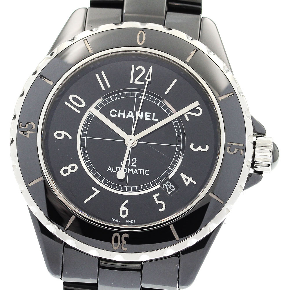 シャネル CHANEL H2980 J12 42MM ブラックセラミック 自動巻き メンズ _914525拍卖