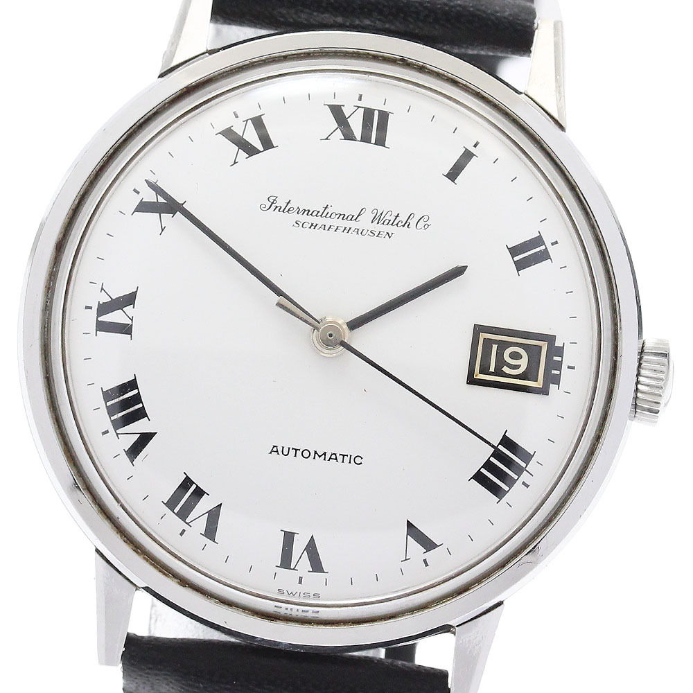 IWC IWC SCHAFFHAUSEN 803A ブラックデイト Cal.8541 自動巻き メンズ _904294拍卖