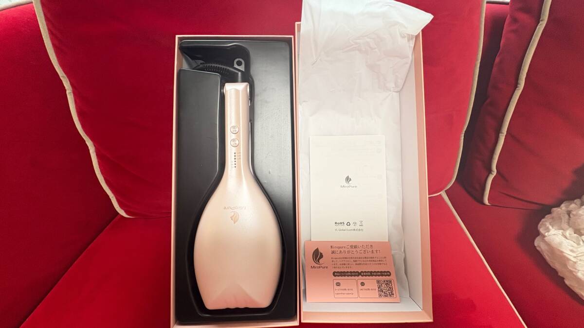 MiroPure サロン級ヘアアイロン KD885 40mm拍卖