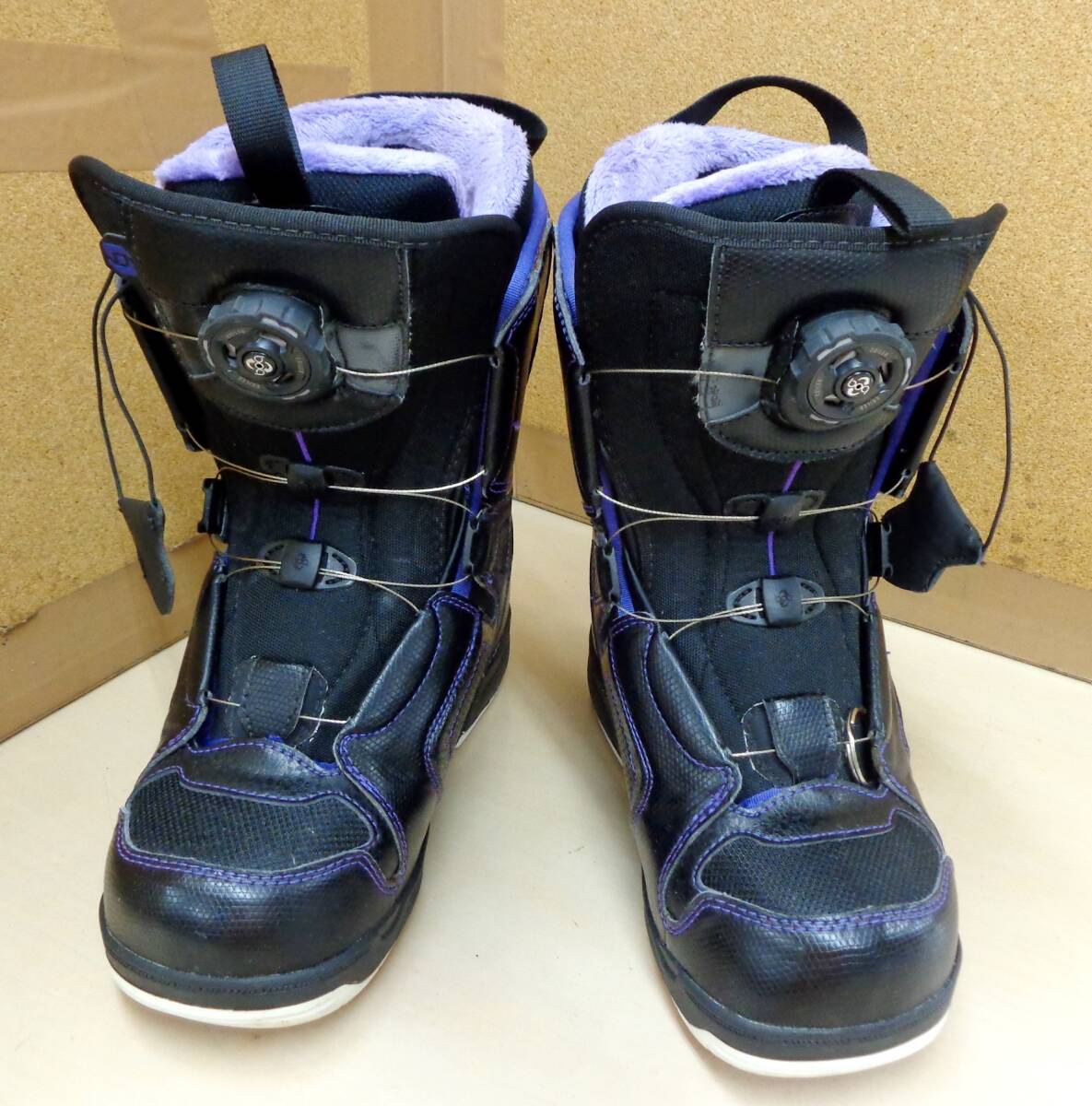 O9★SALOMON サロモン スノーボード ブーツ MYRIAD BOA 23.5★良品拍卖