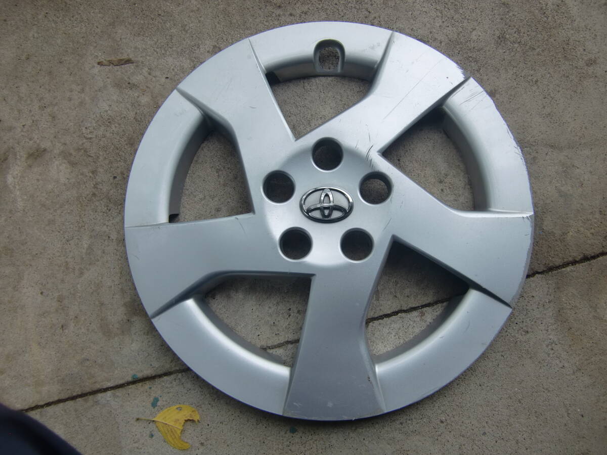 【現状品】【1枚】トヨタ 30 プリウス? 純正 15インチ ホイールキャップ ホイールカバー 1枚 ジャンク品拍卖