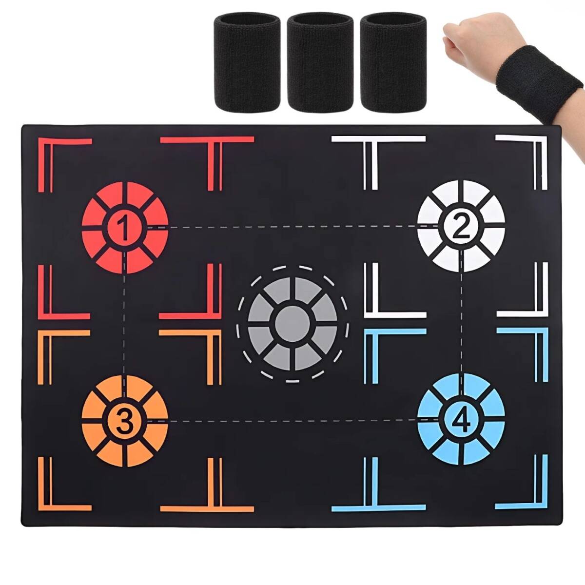 バスケットボール 練習 室内 トレーニングマット ドリブル 筋トレ ストレッチ 静音 厚手 屋内 バスケ 子供 こども 小学生 中学生 初心者拍卖