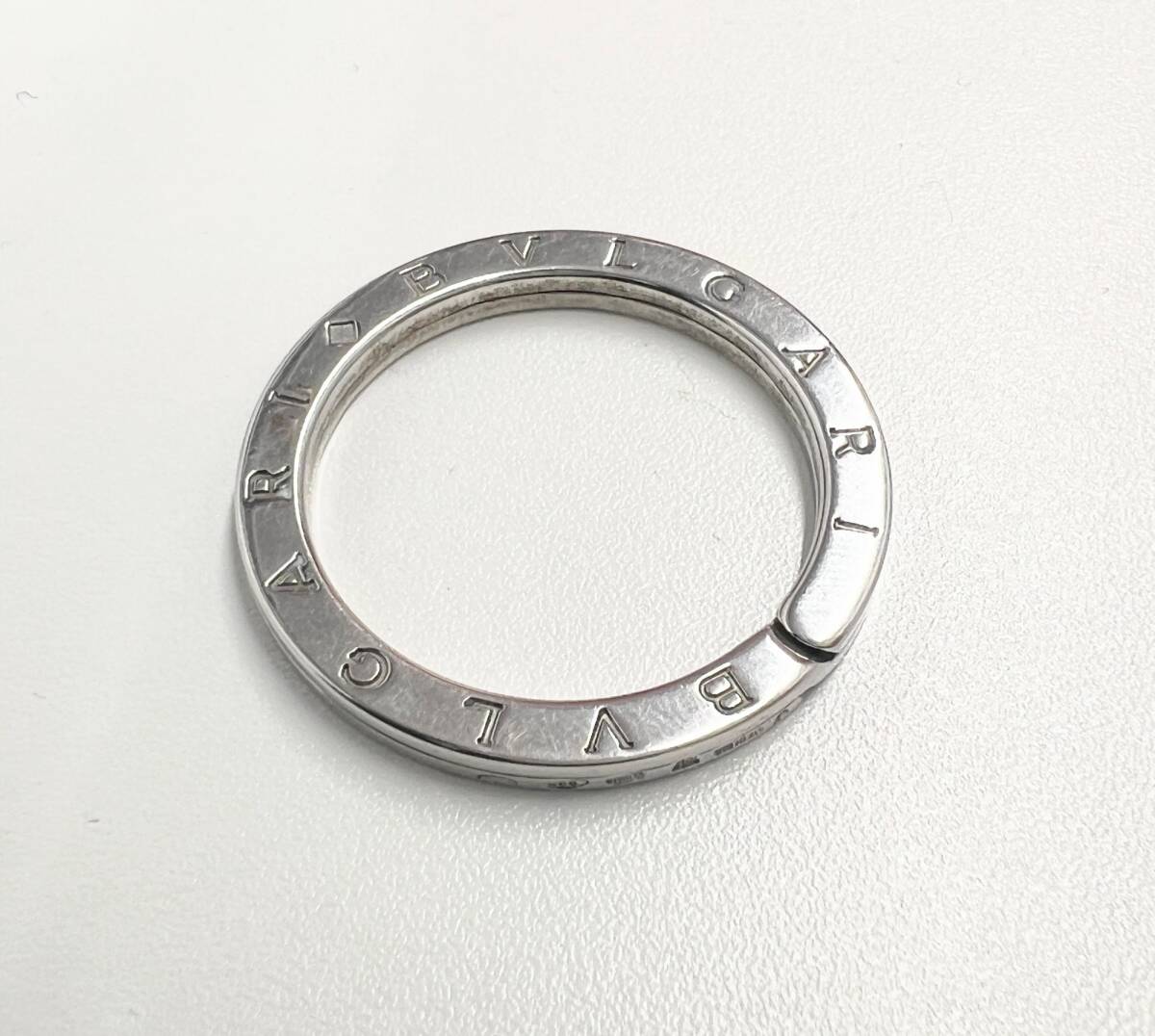 C【1円スタート】美品 ブルガリ BVLGARI キーリング SV925 キーリング ペンダントトップ ネックレストップ アクセサリーシルバー系拍卖