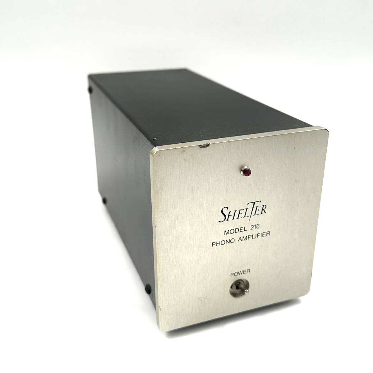 S 【1円スタート】 SHELTER シェルター MODEL 216 フォノイコライザーアンプ MM MC 対応 音響機材 オーディオ機器 FET採用 レトロ 貴重拍卖