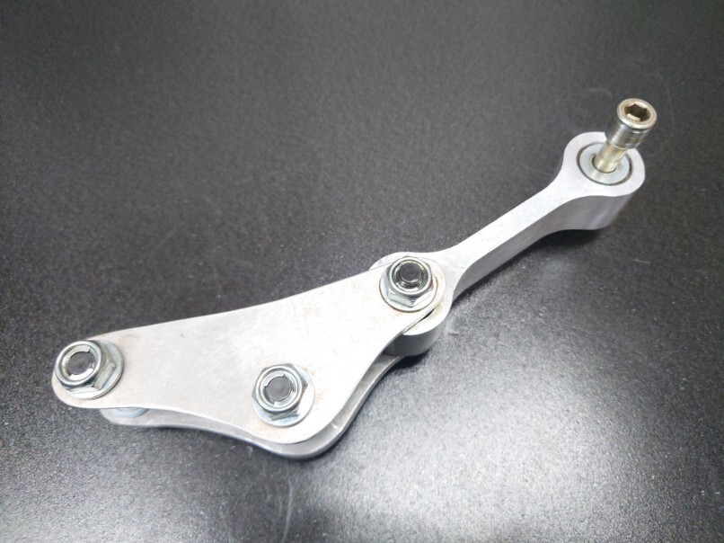 RS125R NX4 HRC4ミニ縦型エンジン 純正ベース ローダウン リア サスペンション リンクASSY ショック アーム NSR50エイプ モンキーNSF100拍卖