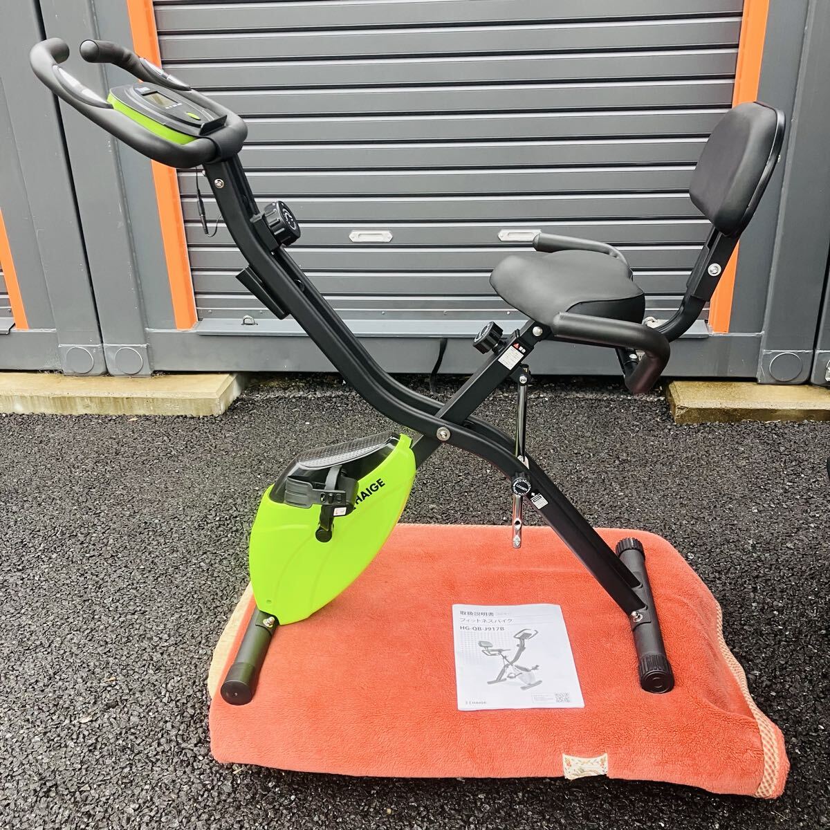 直接引き取り限定近辺配達可 フィットネスバイク エアロバイク HAIGE ハイガー フィットネス トレーニング拍卖