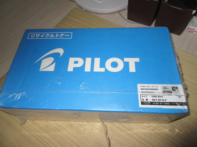 R071006 断捨離 処分「PILOT リサイクルトナー キャノン用 RET-EP-K-P ブラック パッケージ難有」未使用拍卖
