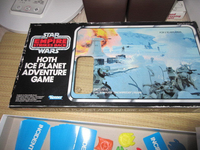 R071006 断捨離 処分「ボードゲーム Kenner社 スターウォーズ帝国の逆襲 ホース・アイス・プラネット・アドベンチャーゲーム 現状品」USED拍卖