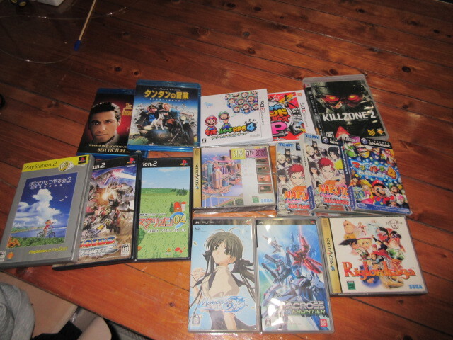 R071006 断捨離 処分「ゲームソフトまとめて セガサターン3DS PS2 PS3 PSP ゲームキューブ」USED動作未確認拍卖