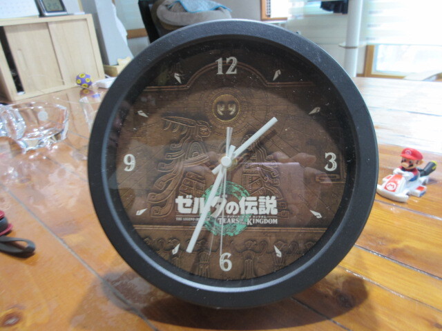 R071006 断捨離 処分「ゼルダの伝説デザインクロック 一番くじ ラストワン賞 開封 箱無 動作確認O K」保管品 USED拍卖