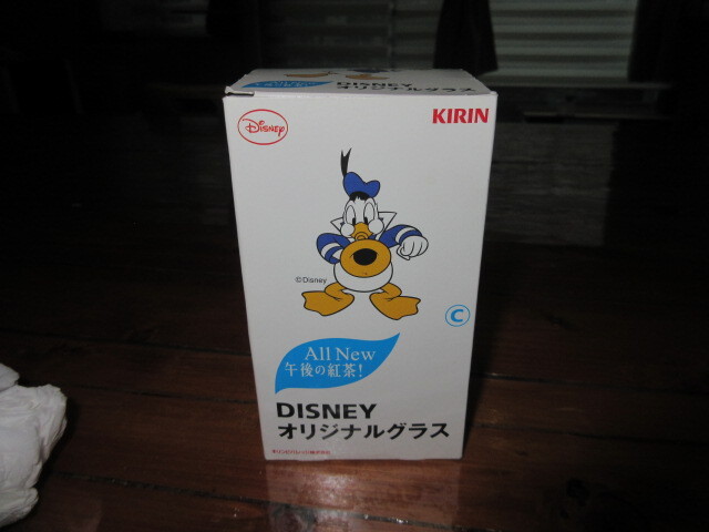 R071006 断捨離 処分「キリン 午後の紅茶 販促品 オリジナルグラス ドナルドダック」保管品未使用品拍卖