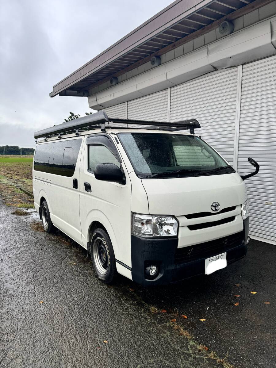 ハイエースバン GLパッケージ、ジャストロー 3リッターディーゼルターボ 4型前期 引き取り限定 拍卖