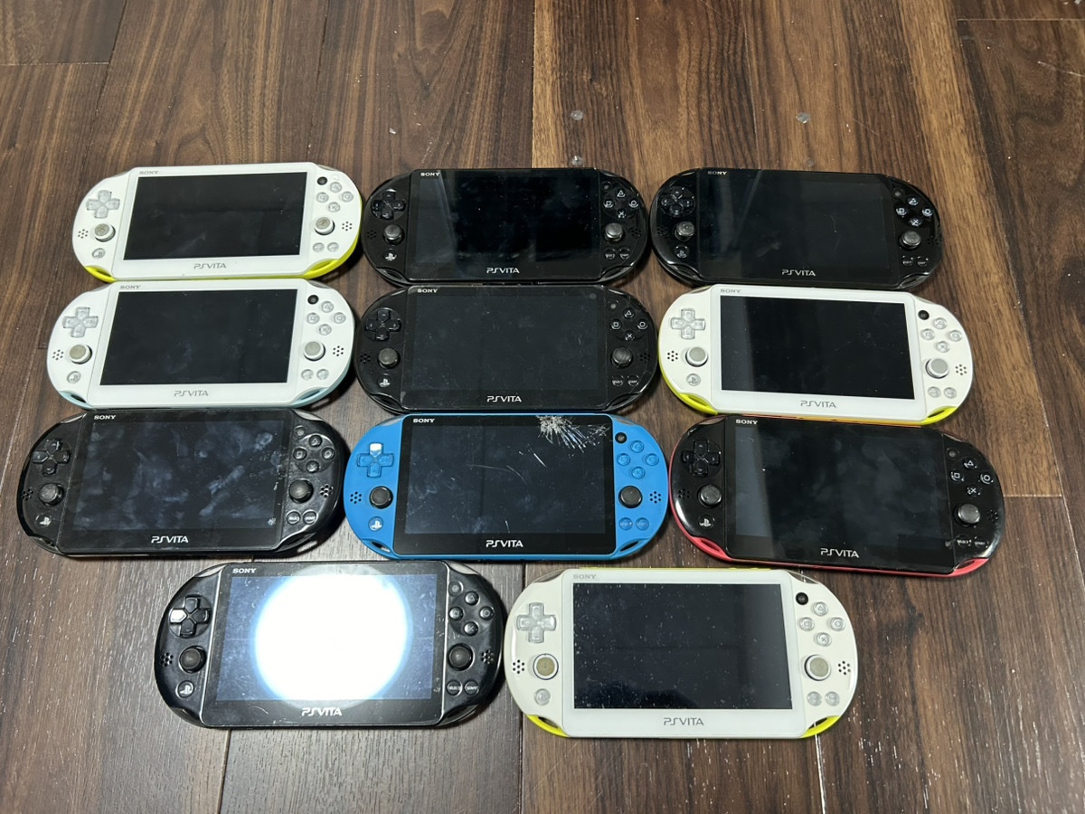 Psvita 2000 11台 まとめて 動作未確認 ジャンク品拍卖