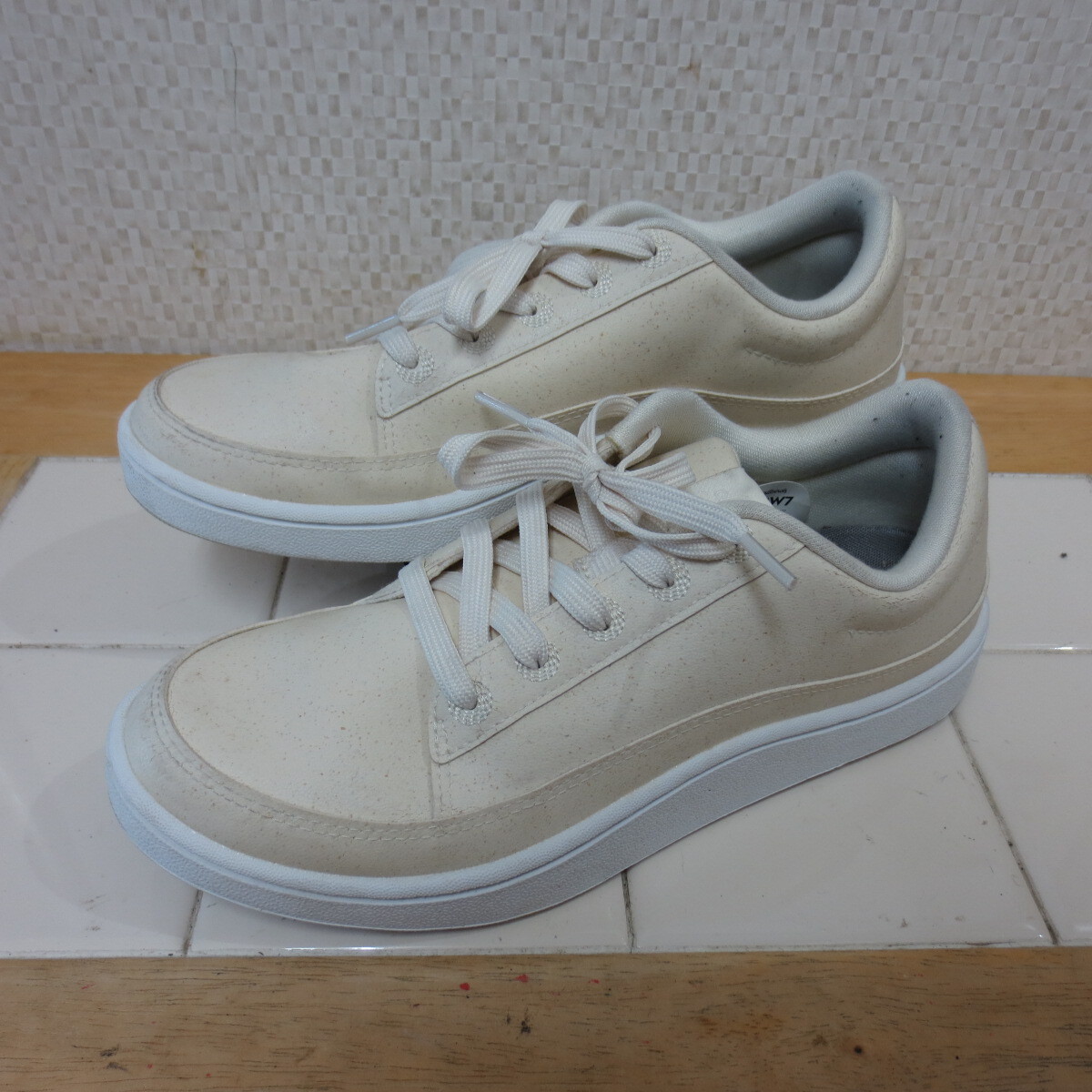 オールバーズ プラントペーサー PP W7 スニーカー ホワイト 24㎝ allbirds Plant Pacers レタパ600円 I10/8拍卖