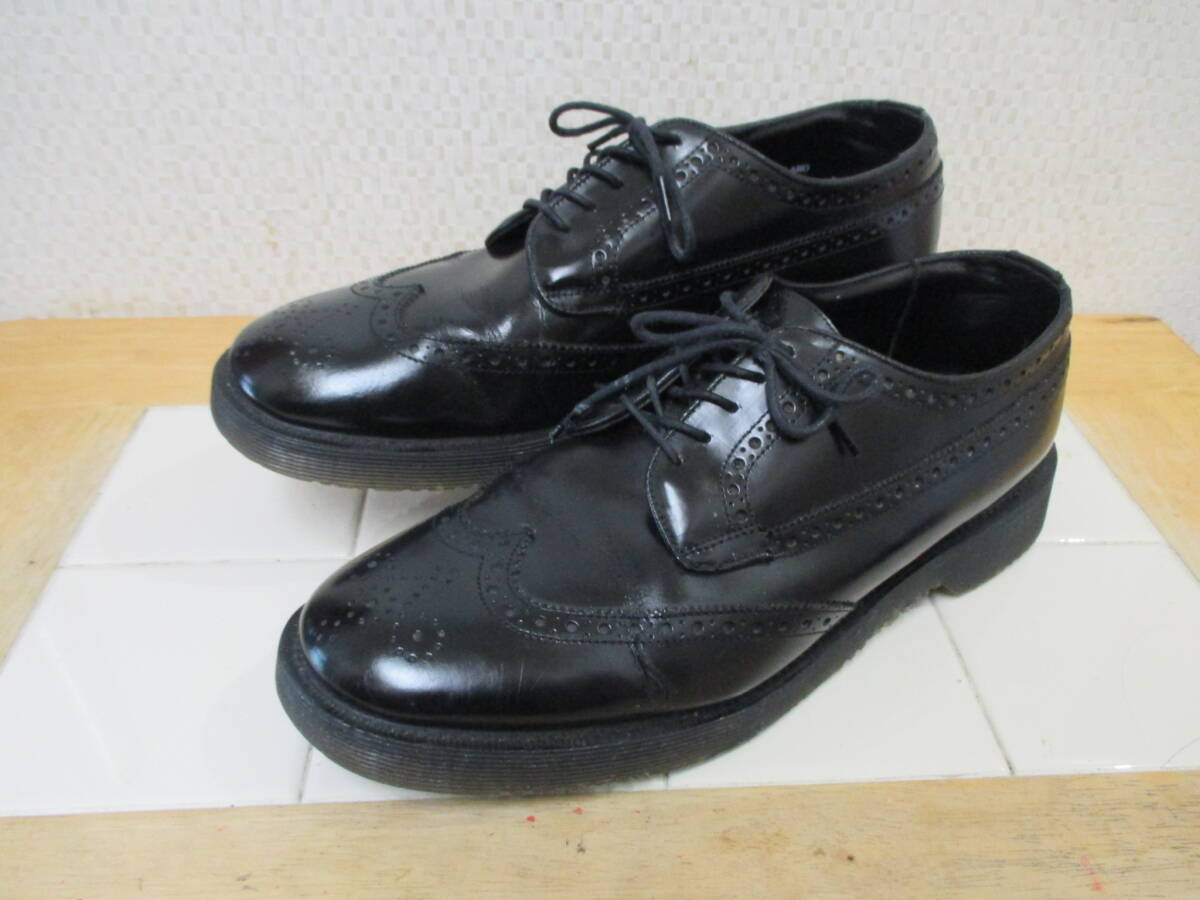 ジョージコックス × Nハリウッド イギリス製 レザードレスシューズ 黒 9 1/2サイズ (約28.5㎝) GEORGE COX × N.HOLLYWOOD I10/15拍卖