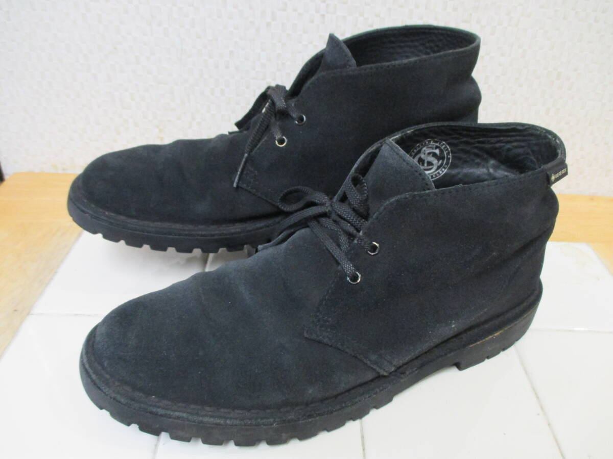 クラークス × ビームス ゴアテックス デザートブーツ スエード ブラック 26.5㎝ CLARKS × BEAMS GORE-TEX 佐川急便700円 I10/15拍卖