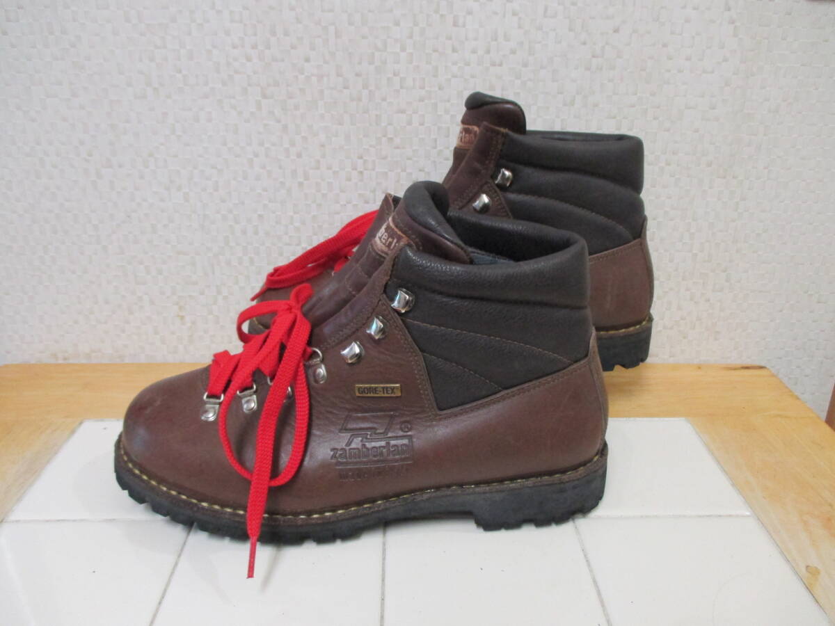 ザンバラン ブラウン 26cm トレッキングシューズ 登山 zamberlan 佐川送料700円 K10/20拍卖