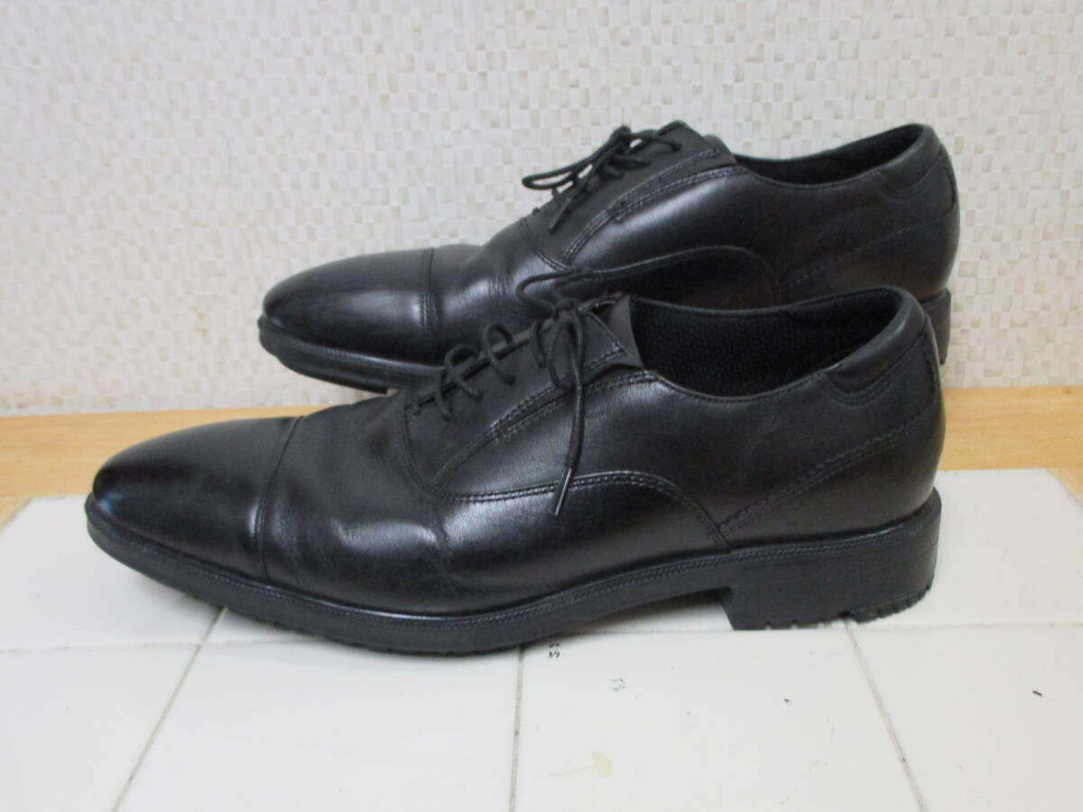 ① テクシーリュクス アシックス TU-7783 黒 本革 25cm ビジネスシューズ texcy luxe asics 佐川送料700円 K10/21拍卖