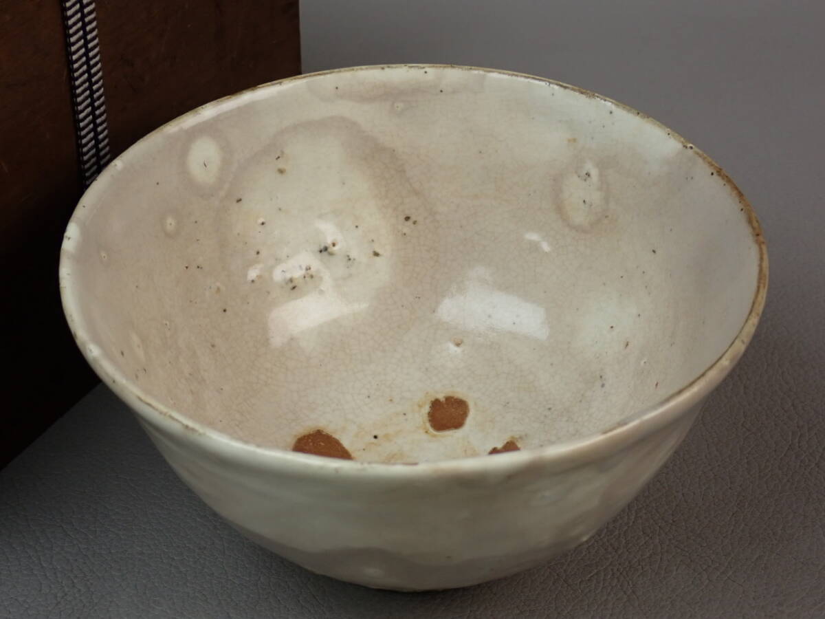 【骨董・茶道具】★李朝★★粉引井戸茶碗 gp097yb 出土品 朝鮮美術拍卖