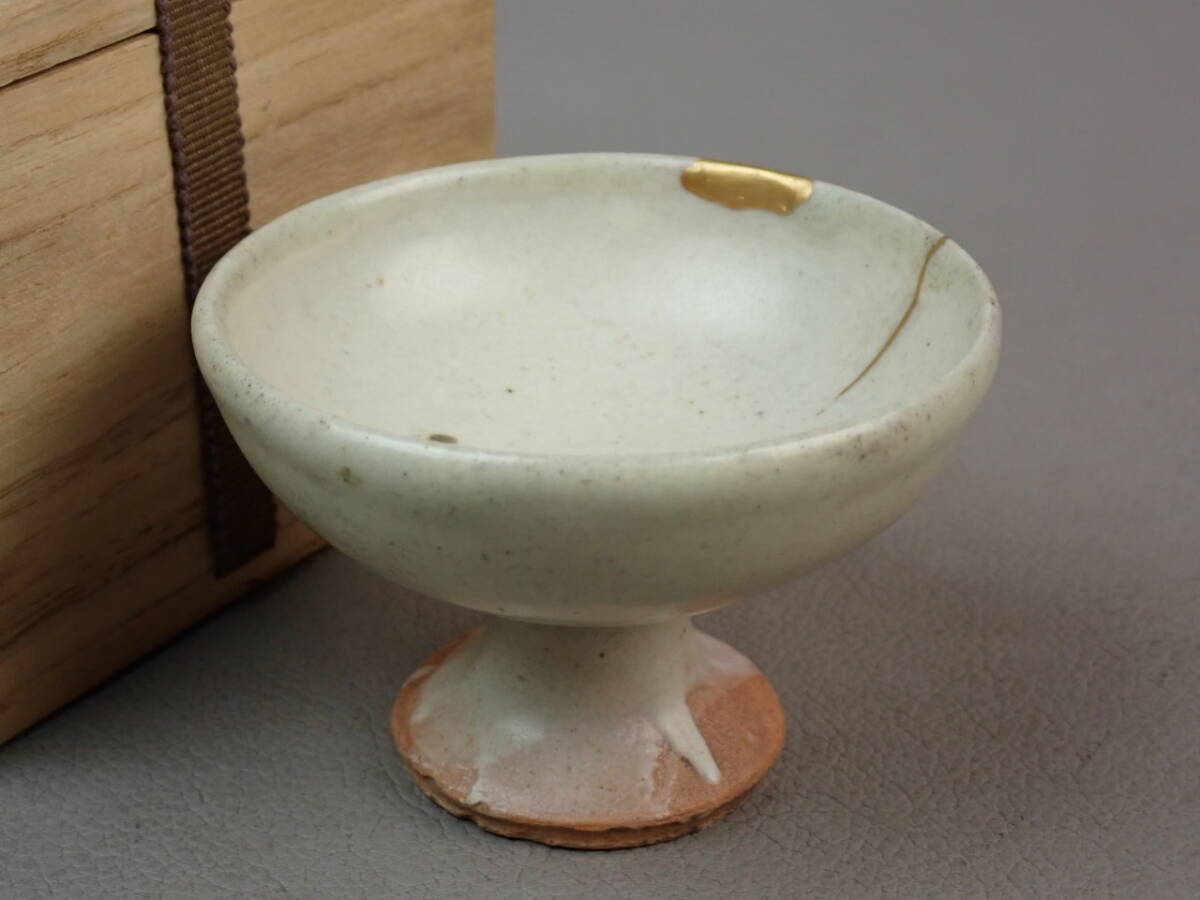 【骨董・茶道具】★李朝★★白磁馬上杯 gp126wb 酒器 盃 酒杯 ぐい呑拍卖