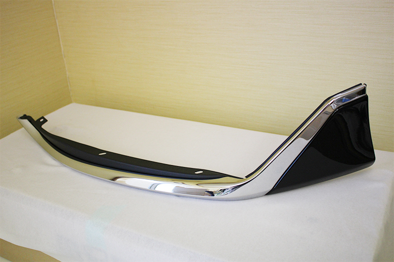 レクサス LS500 VXFA50,55 GVF50,55 フロントウイングスポイラー フロントリップ モデリスタ 新品 未使用品 純正 エアロパーツ 黒 左拍卖