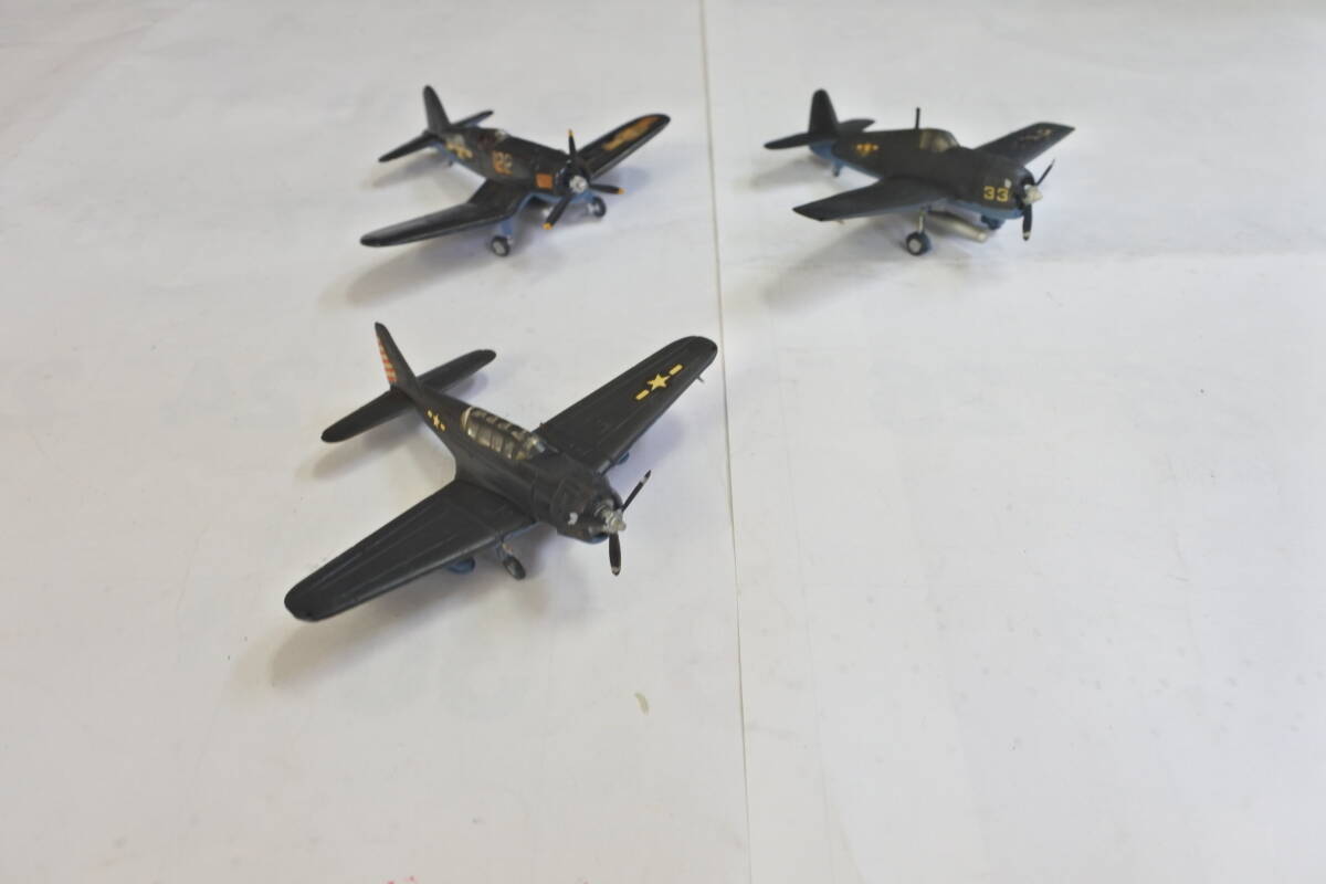 FW4(0918) メーカー不明 機種推測:1/144?? アメリカ3機セット ジャンク 個別説明を必ずお読みください拍卖