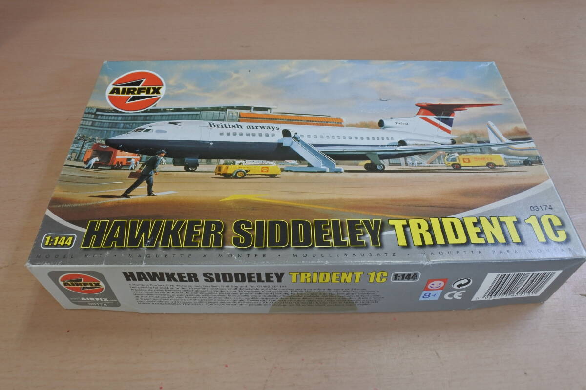 FW4(1018) エアフィックス 1/144 ホーカーシドレー トライデント1C AIRFIX HAWKER SIDDELEY TRIDENT 1C 60/定形外450拍卖