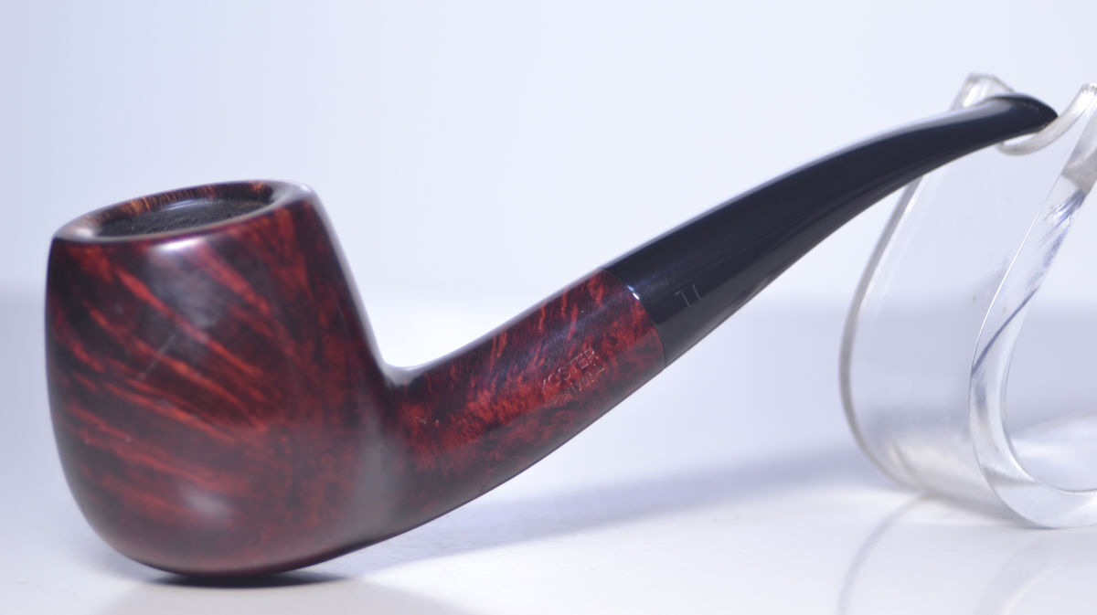 ドイツ・ショップ Tabak Collegium Koster by Bentley (Former) 逸品! 美グレイン ダークレッド 9mmフィルター対応拍卖