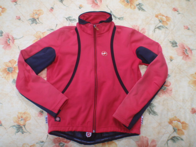 カステリ Castelli ジャケット 赤 Lサイズ 拍卖